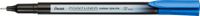 Pentel Pointliner colour S40 Fineliner - dye ink, 0,4 mm, victoriaans-blauw (12 stuks)