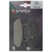 Brenta Organische remblokken voor Malaguti Madison 3 125 250 Suzuki AN 400