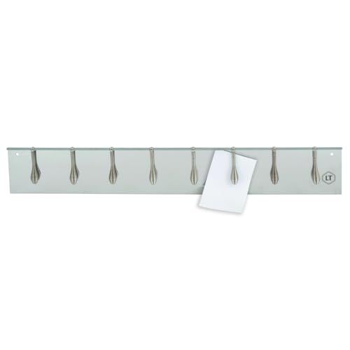 Stekkertang van roestvrij staal (8 veren) - 62,5 cm, grijs