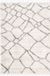 Safavieh Marokkaans Shaggy Geweven Tapijt voor Binnen, Berber Fringe Shag Collectie, BFG629, in Creme & Grijs, 122 X 183 cm