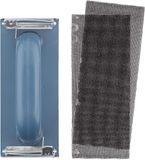 KWB Handschuurmachineset – 3-delig. Inclusief schuurblok met kleminrichting en schuurrooster 93 mm x 230 mm (2 stuks)