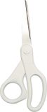 Merkloos Universele Knutsel Schaar - Soft-grip - 17,5 cm - Volwassenen - Wit - School Scharen