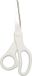 Merkloos Universele Knutsel Schaar - Soft-grip - 17,5 cm - Volwassenen - Wit - School Scharen