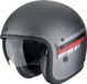 Scorpion Belfast Evo Adonis Jethelm - Zwart/Grijs/Rood - Maat XS