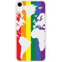 iPhone XR Map LGBT Bedrukt siliconen hoesje