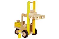 Goki Houten Heftruck - Multikleur - Hout - 3+ jaar