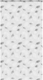 vidaXL Doucherolgordijn met cassette 120x240 cm - Bladeren - Polyethyleen