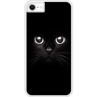 Apple iPhone 8 Yeux de chat Verstevigd hoesje met sublimatie bedrukking