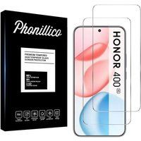 Phonillico® Gehard glas voor Honor 400 5G [2-pack]