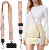 Merkloos / Sans marque Wan GmbH Telefoon Koord Set - Lanyard Polsband - Nylon - Verstelbaar - ASUS VivoWatch 6