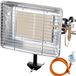 Meva Serie - Gasgestookte Terrasverwarmer - 4,2 kW - Compact - Snelle Opwarming