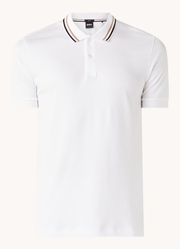 HUGO BOSS Penrose Slim Fit Polo Shirt with Logo