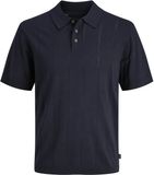 Jack & Jones Premium Gebreide polo Nachtblauw