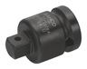 Bahco Adaptateur pour douilles à choc 3/8" vers 1/2" | phosphaté | 35 mm - emballage de vente - SBK7764D