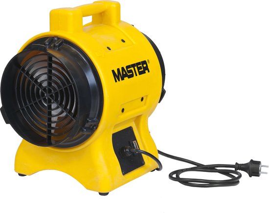 Master BL6800 Blower Ventilator - 75W - 3900 m³/h - Yellow/Black