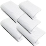 Wiltec Tissu de presse 18l 5 pièces Blanc