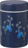 Fresk Thermos Lunchbox 300 ml - RVS Voedselcontainer – BPA-vrij – Lekvrije dop – Thermosbeker – Food Jar tot 6 Uur Warm – Lunchpot - Bleu - Monkey