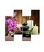 Homemania Afbeelding Stones, 4 stuks, Zen-from Living, Room-Multicolor, MDF, 76 x 0,3 x 50 cm