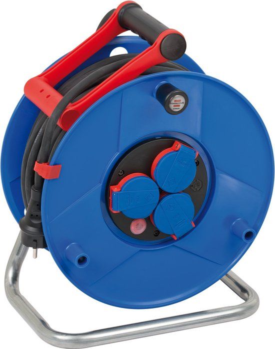 Brennenstuhl Garant IP44 Kabelhaspel - 40m - Blauw