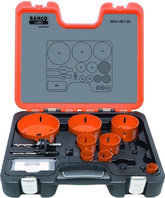 JUEGO BAHCO Zaagblad 3834-Set-86