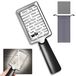 Loupe avec 20 lampes LED, grossissement 4x/10x, pour lecture et inspection