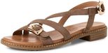 Tamaris - Dames - Sandalen - Bruin - Maat 40