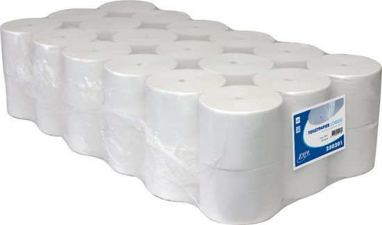 MTS Euro Products Toiletpapier 1-laags Coreless compact 36 x 1400 vel