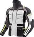 Rebelhorn Cubby 5 motorfiets textieljas - Grijs/geel - 2XL