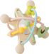 Nattou Galaxy Silicone - Bijtring met Rammelaar - 10 cm - Pastel
