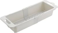 Metaltex DrainFlex Uittrekbaar Vergiet - Wit Kunststof - 35-52 cm