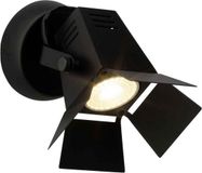 Brilliant MOVIE LED Plafondspot Zwart
