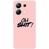 Xiaomi Bedrukt siliconen hoesje compatibel met Xiaomi Redmi Note 13 4G Citation 10