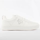 GUESS Triangle G Lage sneakers Heren Wit Synthetisch Schoenmaat 40