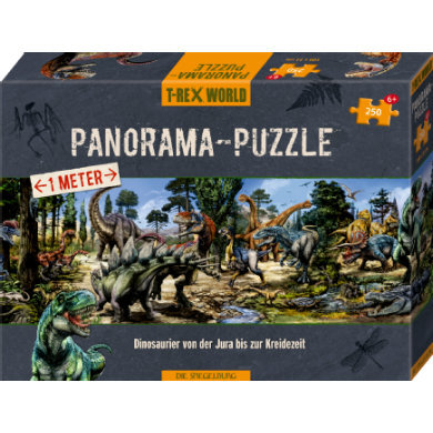 Coppenrath Verlag SPIEGELBURG COPPENRATH Panorama Puzzel T-Rex World (250 stukjes)