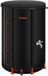 Vevor Opvouwbare Regenton 250 Liter PVC Zwart