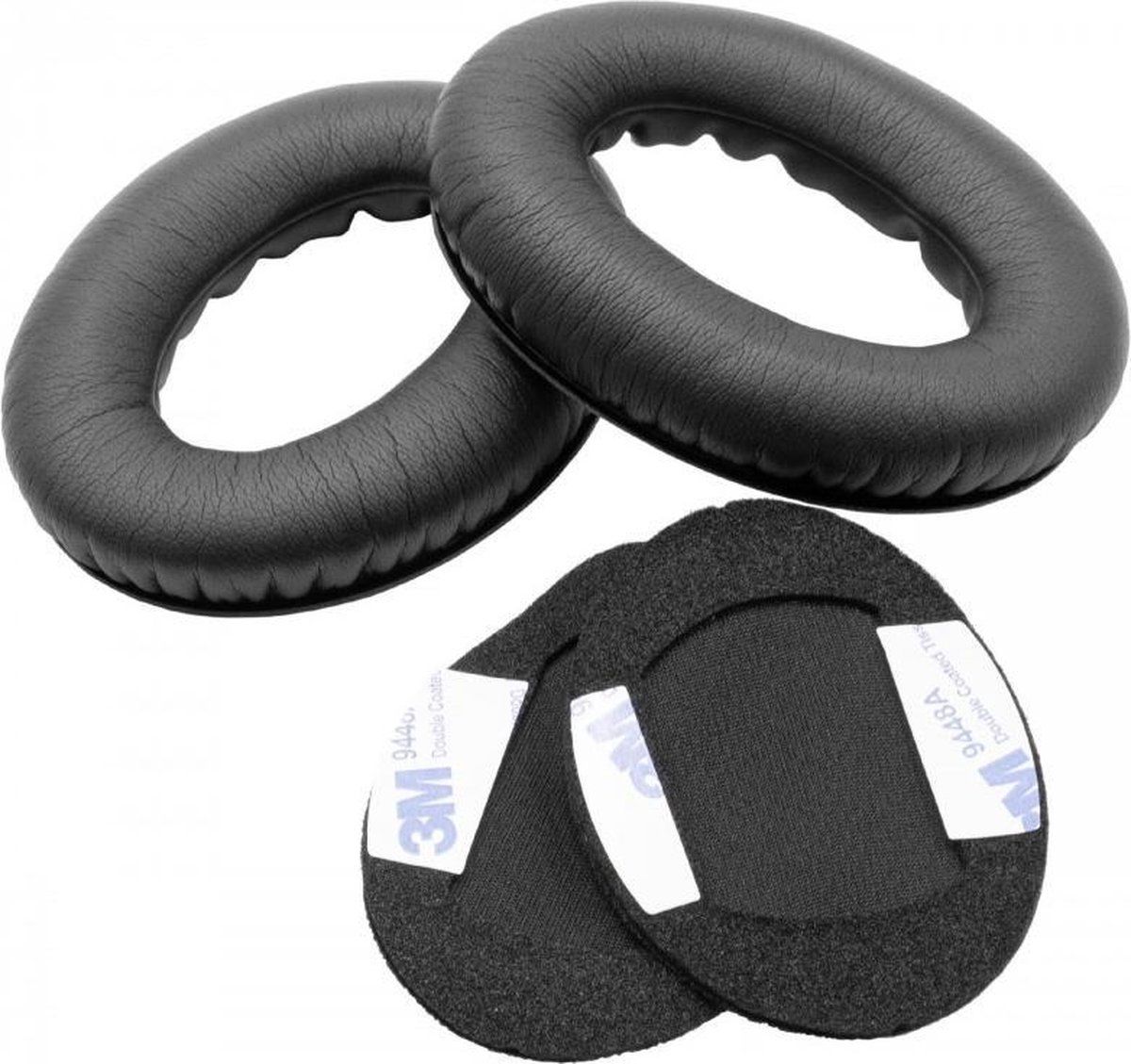 VHBW Oorkussens compatibel met Bose AE1 en Triport TP1 hoofdtelefoons / zwart