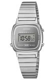 Casio Casio Collection Vintage LA670WES-7AEF Horloge - Staal - Zilverkleurig - Ø 24 mm