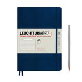 Leuchtturm1917 A5 Medium Notitieboek lined Navy softcover