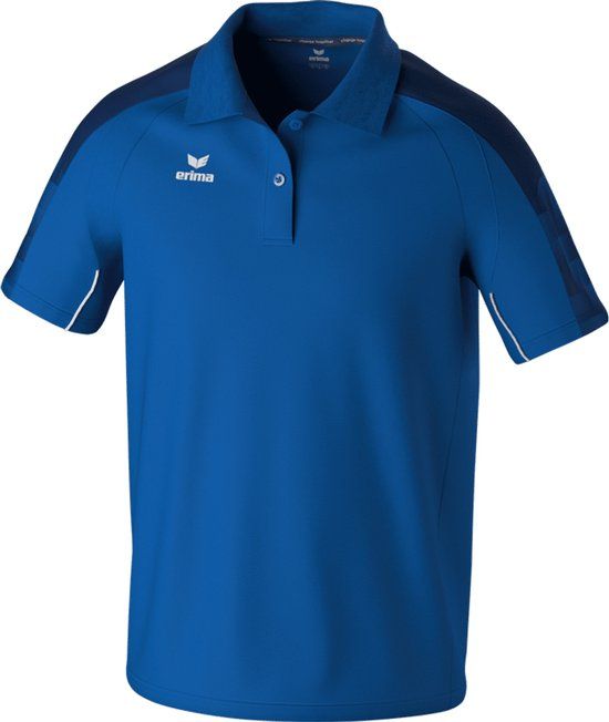 Erima Evo Star Polo Heren - Royal - Maat XL