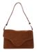 COCCINELLE Leren schoudertas C-Me Softy Shoulder Bag Suede Le. / Grained Le. Cognac / Cognac Lichtbruin