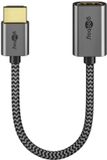 Goobay Plus HDMI flex adapter | Slimline | HDMI2.1 (8K 60Hz + HDR) | 0,10 meter