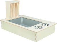 Trixie Voederstation - Hout - Naturel - 70x47x41 cm