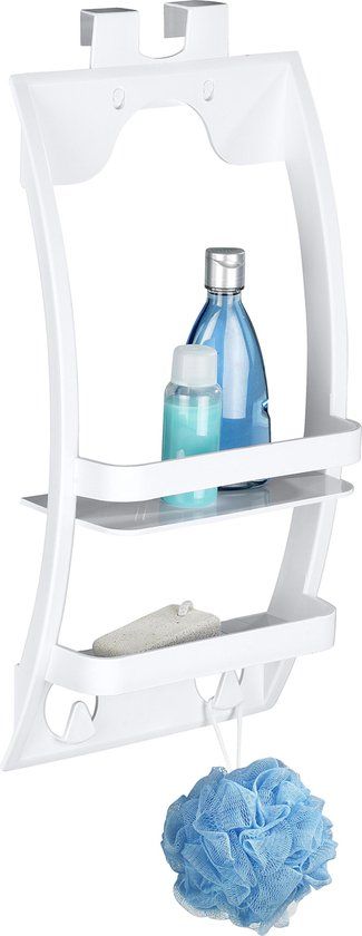 WENKO Doucherek Universeel wit 26x55cm - Badrek