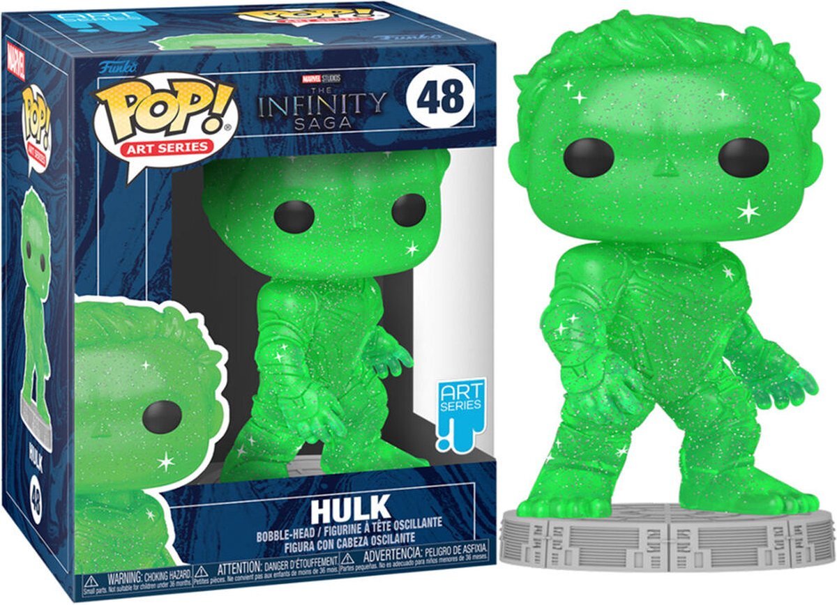 Funko Marvel - Bobble Head POP N° 48 - Artist Series Hulk