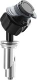 Lampa Optiline - Motorfiets Telefoonhouder - Stuurbevestiging - Universeel - Zwart - Draadloos Opladen