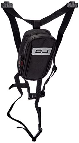 Jo 30 OJ M100 Beentas voor motor- en scooterrijders, zwart