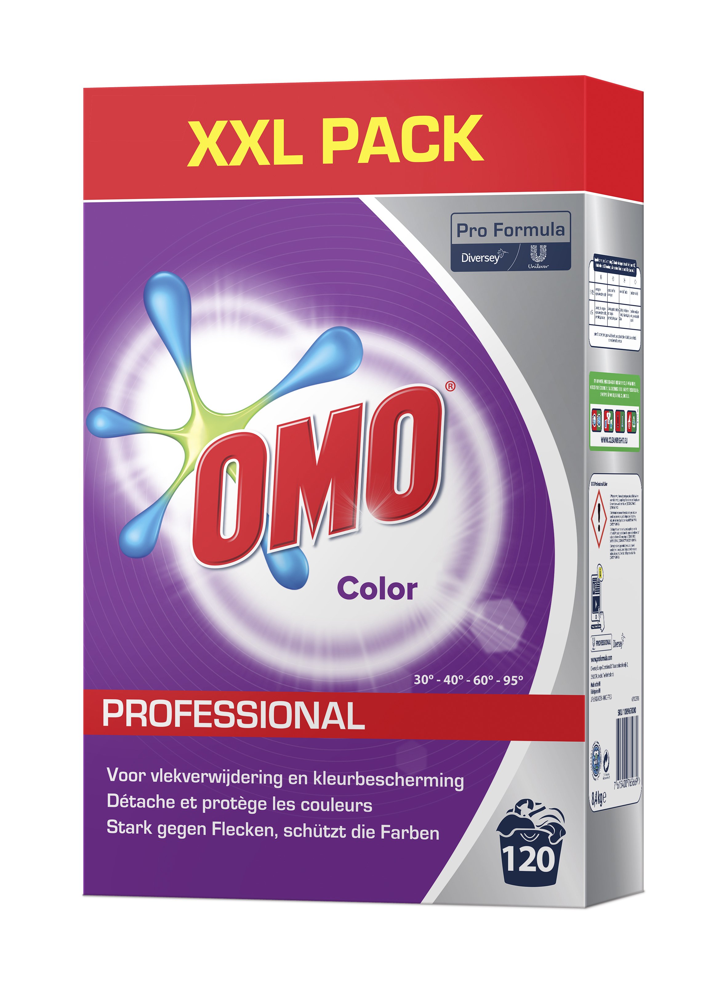 Omo Pro Formula Color 8,4 kg / 120 wasbeurten