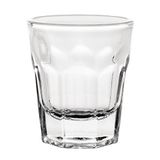 Olympia Orleans Shot Glass Set 40 ml/1.25 oz (Pack of 12), Clear Glass, Dishwasher Safe, CB866