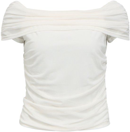 Object Off-shoulder top Ruches