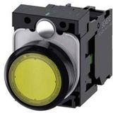 Siemens 3SU11030AB301BA0 3SU1103-0AB30-1BA0 Bouton-poussoir à rappel (Ø) 22 mm 1 pc(s) Piece